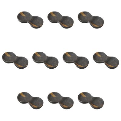 Set of 10 Kinun Dango Dumplings (6.1 x 3.0 x 0.8 inches (15.5 x 7.7 x 2 cm) | Setomonohonpo