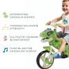 Dinosaur Kids Tricycle for Rider, Toddlers 2-6 Years - Trike Bike with Music, LED Lights, Storage Basket & Rubber Wheels | Indoor/Outdoor Big Wheels Bike Gift for Boys & Girls view 2