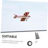 ADOCARN DIY Model Airplane Sturdy Tail Wheel Assembly Easy Install for Model Plane Toys Car Aeroplane Toy Parts view 3