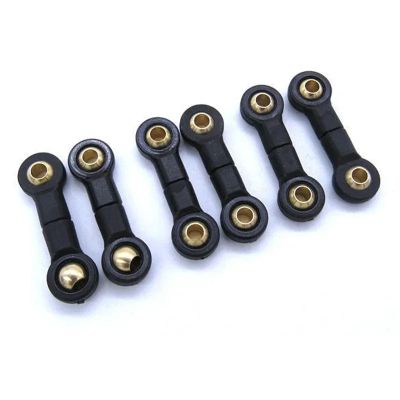 Compatible with Wpl B16 B36 Rc Car Rear Axle Seesaw Ball Head Rod Upgrade 6Pcs Connector Links Rod Spare Parts RC Tie Link Rods