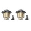 2 Set Metal Front and Rear Axle Differential for FMS FCX24 1/24 RC Crawler Car Upgrade Parts Accessories view 1