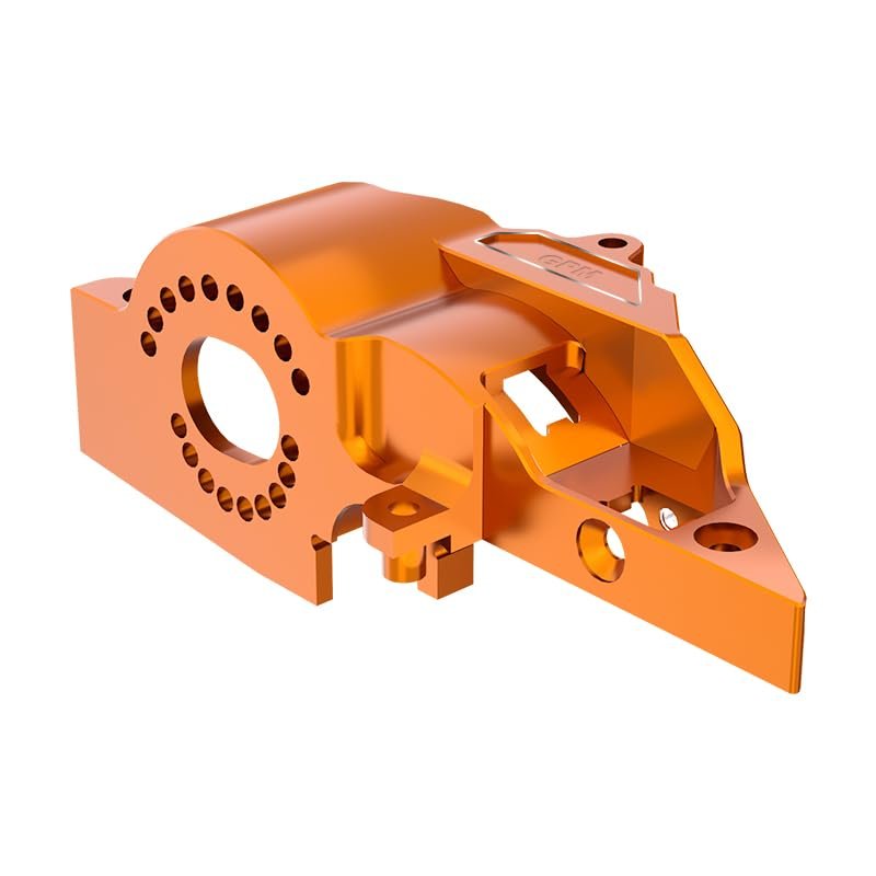 GPM 7075 Alloy Integrated Motor Base (Original) for Mini Maxx Monster Truck-107154-1 (Orange)