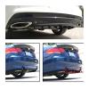 ARTAER Car Shark Rear Bumper Universal Chassis Spoiler Lip Diffuser Deflector ABS Rear Spoiler Bumper Chassis Spoiler(3pcs 85CM-Carbon) view 3