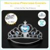 BIBUTY Princess Dress Up Accessories Princess Crown Tiara for Little Girls, Princess Tiara Glove Wand Toy Gift for 3-6 Girl (Ice Blue) view 4