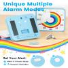 Classroom Timer with 5 Musical Melody Alarms, Large Visual Timer for Teachers, Magnetic & Rainbow Pattern Ideal for Classroom Use & Kids, 8 Inches view 3