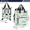 Burbuja Little Turtles Diaper Bag Backpack for Women Men, Large Travel Diaper Bag Tote with Stroller Straps & Insulated Pockets, Nursery Essential view 3