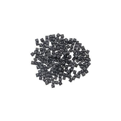 200Pcs 5mm Plastic Six Sided Dice, Acrylic Square Dice