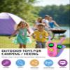Inspireyes Walkie Talkies for Kids Rechargeable,Toys for Boys and Girls Ages 3-12, 2 Pack Long Range 2-Way Radios, Birthday Gifts,Christmas Stockings, Outdoor Play, Family Games, Hiking Camping Gear view 3