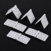 EupHHonycs 20 Pcs Nylon Hinges, Remote Control Aircraft Hinges RC Plane Parts for Fixing Nylon Small Hinges Fixed Wing Model Airplane Square Loose-Leaf view 4