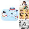 1080P Video Camera Toy, 2 Inch Screen, Cute Design, Multiple Fun Effects, Kids Digital Camera for Boys Girls 3-9, Portable Travel Camera for Photography (Blue) view 4