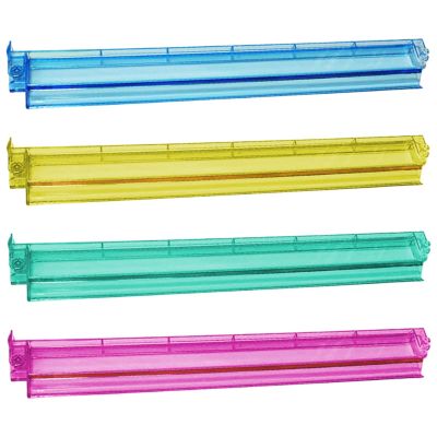 4PCS Mahjong Tiles Pushers, Clear Mahjong Racks Pusher, Acrylic Storage Organizer, Mahjongs Accessories, for Board Game Poker Chip Accessories