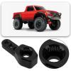 Briny River 25T RC Car Server Horn Arm Compatible with Reefs RC Shorty 99Micro and 179Micro 25T Spline Servo Length 20mm Thread 2mm Black view 2
