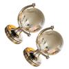 Abaodam 2pcs Globe Model Creative Desktop Decor for Home Office and Classroom Unique Educational Globe Vivid Design for view 1