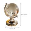 Abaodam 2pcs Globe Model Creative Desktop Decor for Home Office and Classroom Unique Educational Globe Vivid Design for view 2