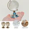Abaodam 2pcs Globe Model Creative Desktop Decor for Home Office and Classroom Unique Educational Globe Vivid Design for view 3