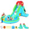 AKEYDIY Bounce House Water Slide, Inflatable Water Slide for Kids 3-10 with Air Blower, Kids Bouncy Castle Durable Sewn and Extra Thick, Family Backyard Jump House with Ball Pit, Water Gun, Fun Slide view 1