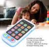 RiToEasysports Kids Cell Phone Toy, Multifunction Musical Interactive Learning Cell Phone for Toddler Baby Kids Boys Girls (Blue) view 4