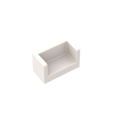 Gobricks 23969 Door Panel 1x2x1 with Rounded Corners and 2 Sides, 50 pcs