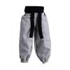1/12 Scale Figure Joggers Pant Miniature Doll Costume Casual Sports Loose Cosplay with Belt for 6 inch Male Action Figures, Black Belt view 1