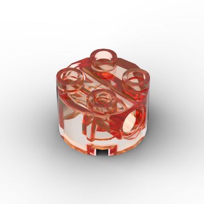 Gobricks 1748 Circular Plate Curved Half-Circle Smooth Panel, 50 pcs