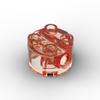 Gobricks 1748 Circular Plate Curved Half-Circle Smooth Panel, 50 pcs view 1