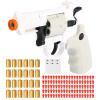 ASTM-Certified ZP5 Compact Toy Revolver: Quick Reload, 32ft Range, Durable ABS - Kid-Safe & Lightweight w/Speed Loader, 24 Shells & 100 Safe Bullets view 1