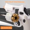 ASTM-Certified ZP5 Compact Toy Revolver: Quick Reload, 32ft Range, Durable ABS - Kid-Safe & Lightweight w/Speed Loader, 24 Shells & 100 Safe Bullets view 3