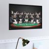 Wooden Puzzle - Boston TerrierDogs Playing Poker - 500 Piece Jigsaw Puzzles for Adults Fun and Relaxing for Adult and Teens Brain TeaserEducational GiftImproves Focus and Memory Puzzle view 3