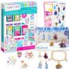 Disney Snackers Vending Machine Jewelry Set for Kids - Bundle with Vending Machine Accessories, Frozen Charm Bracelet, Stickers, More | Snackers Jewelry Dress Up for Girls, Boys view 1