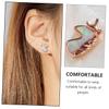 BESPORTBLE 1pair Fashionable Opal Earrings for Girls Unique Animal Design for Daily Wear Festivals and Giving view 4