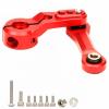 Aluminum Tie Rod & 25T Servo Horn Upgrade Parts for 1/8 Arrma Typhon Kraton Talion Outcast Notorious 6S BLX, 1/7 Limitless Infraction Mojave 6S BLXReplace AR340061 AR330230 (Red) view 1