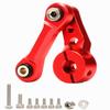 Aluminum Tie Rod & 25T Servo Horn Upgrade Parts for 1/8 Arrma Typhon Kraton Talion Outcast Notorious 6S BLX, 1/7 Limitless Infraction Mojave 6S BLXReplace AR340061 AR330230 (Red) view 4