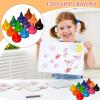 12 Colors Toddler Crayons Art Kit, Washable Drawing Pens, Vivid Sketching and Illustration Tool for Kids, Girls, and Boys, 7.24x3.74x1.5/1.18x1.77 Inches view 3
