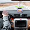 Solar Powered Dancing Swinging Flower Car Ornament, Bobblehead Dancer Window Sun Catcher, Car Dashboard Decorations, Automatic Swing Dancing Flower, for Home Desk Window Decoration view 3