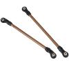 RC Car Accessories Compatible with Traxxas for TRX4 for Defender for Bronco 1/10 RC Car 10pcs Metal Suspension Links Link Rod Linkage 324mm Wheelbase view 2