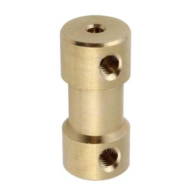 1PC Motor Shaft Coupling Coupler Connector Sleeve Adapter Brass Transmission Joint for RC Boat Car Airplane(2.3mm to 3.17mm)