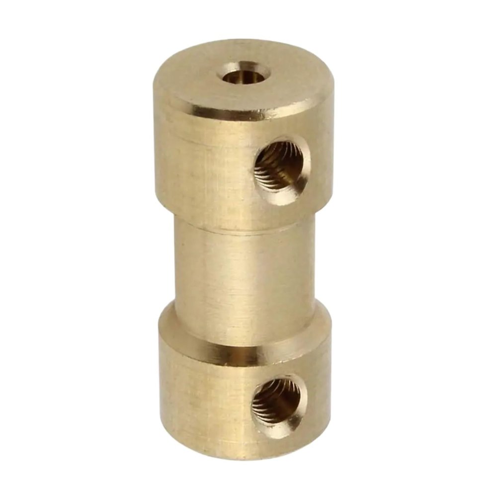 1PC Motor Shaft Coupling Coupler Connector Sleeve Adapter Brass Transmission Joint for RC Boat Car Airplane(2.3mm to 3.17mm)
