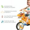 Dinosaur Kids Tricycle for Rider, Toddlers 2-6 Years - Trike Bike with Music, LED Lights, Storage Basket & Rubber Wheels | Indoor/Outdoor Big Wheels Bike Gift for Boys & Girls (Yellow) view 2