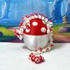3D Printed Dragon with Egg, 12 Inch White and Red Mushroom Dragon Toy, Executive Desk Toy, Home Office Car Desk Decor ToysIHWD036-ME view 2