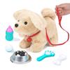 Fegalop Electric Interactive Dog Plush Golden Retriever Toy Puppy Plush Pet Dog-Walking,Barking,Tail Wagging Interactive Companion Animal Toys School Prize Birthday for Kids Toddler Boys Girls view 1