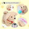 Fegalop Electric Interactive Dog Plush Golden Retriever Toy Puppy Plush Pet Dog-Walking,Barking,Tail Wagging Interactive Companion Animal Toys School Prize Birthday for Kids Toddler Boys Girls view 4