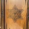 3D Jewish Star of David WOODEN BACKGAMMON Set Handcrafted Handmade Game New Board, Premium (Large - 64cm (25")) view 3