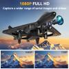 4DRC V31 RC Plane with Camera, Foam Remote Control Drones with Camera for Kids Adults 8-12 12-16, Remote Control Airplane Fighter Jet with Light, 360 Flip Fighter Jet Toy view 4