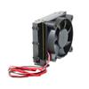 RC Accessories RC Hydraulic Simulate Radiator with Full Copper Tube Sheet for Huina 1/14 1/12 RC Excavator Bulldozer Loader Heat Sink Car Parts view 3