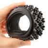 GDOOL1/10 Scale RC On-Road Soft Tires 72mm Replacement Rubber Wheels Tyres with Foam Insert Compatible with Traxxas 4Tec 2.0 Tamiya TT01 XV01 Kyosho WR8 Sakura WLtoys HPI Touring Racing Car,Pack of 4 view 3