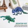 3D Printed Dinosaur, 3D Printed Animals Dragon Fidget Toy Adult Desk, Poseable Dino Skeletons with Articulated Joints, Easter Basket Stuffers, Home Decor, Stress Relief Toy for Autism (Ankylosaurus) view 2