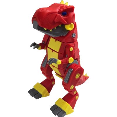 BOT-Rex  Articulated Mecha Dinosaur Figurine  Futuristic Desk Fidget for Teens & Adults  Stress Relief & Collectible  3D Printed in Canada