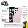 Mini Galaxy S24 SmartPhone - World's most Small S24 Ultra 4G LTE Mobile Smart Andoriod Mini Phone, Great Children Teenagers Gift, Pocket Phone Micro 3" Touch Screen 2GB/16GB Tiny Galaxy S24 Look Alike view 4