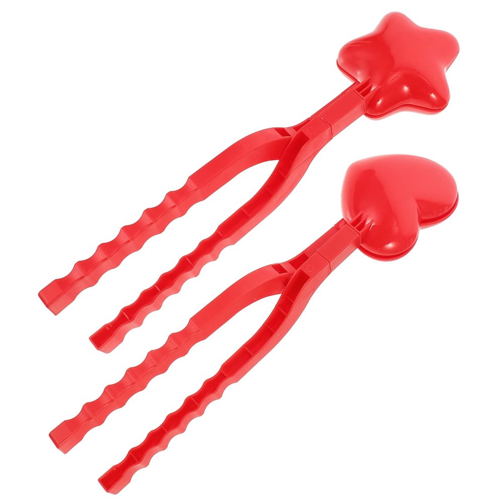 Veemoon 2set Outdoor Maker Molds Fun Clips for Easy to Use Tool for Snow Fights and Play for Boys and Girls and Family Activities