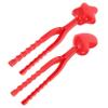 Veemoon 2set Outdoor Maker Molds Fun Clips for Easy to Use Tool for Snow Fights and Play for Boys and Girls and Family Activities view 1